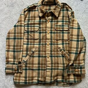 Vintage Wool Plaid Jacket